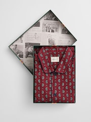 rdeča - GANT Paisley Print Pyjamas Gift Box - Slika 5 iz 6