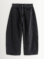 Good American Black Extreme Barrel Jeans - Image 1 of 7