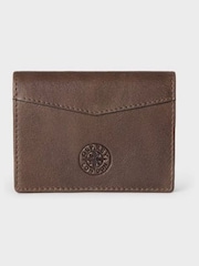 Osprey London The Compass Leather Brown Card Case - Image 3 of 4