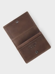 Osprey London The Compass Leather Brown Card Case - Image 4 of 4
