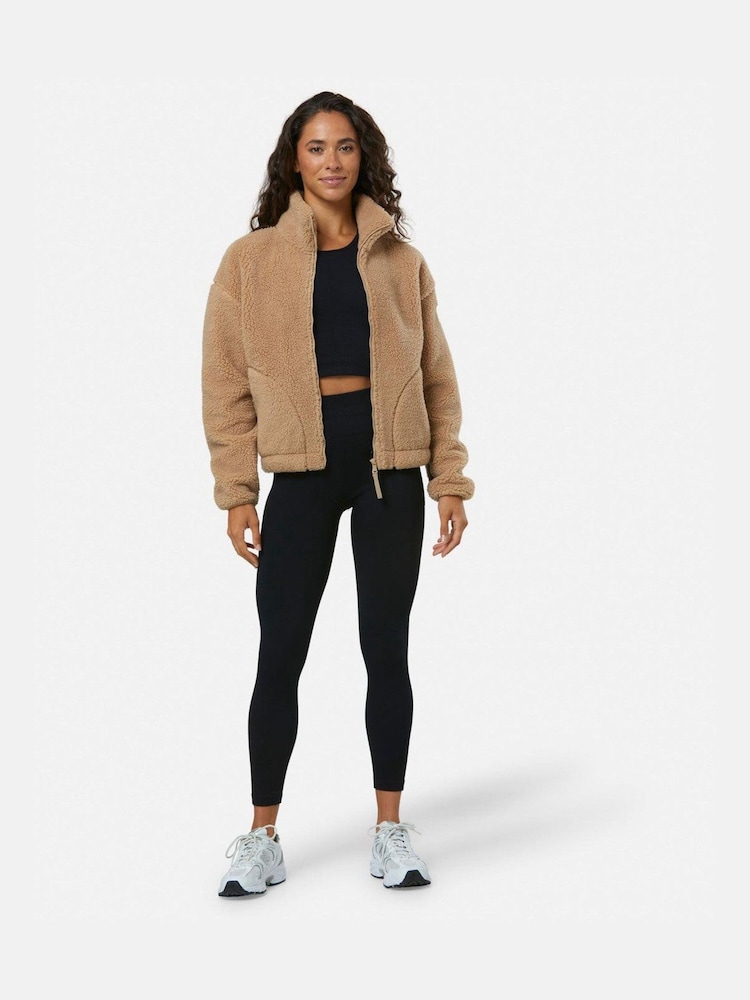 Gym + Coffee Brown Industry High Collar Jacket - Image 1 of 5