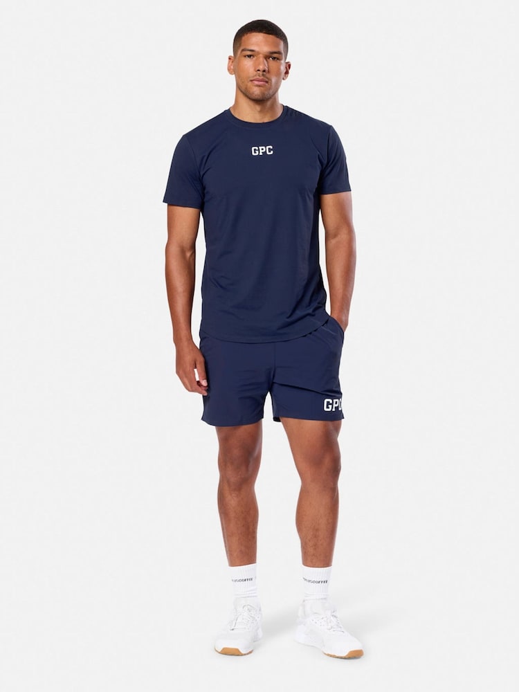 Gym + Coffee Blue Game Changer Train T-Shirt - Image 1 of 5