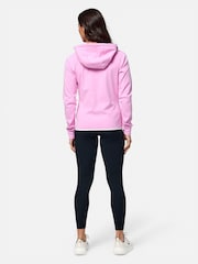 Gym + Coffee Pink Chill Full Zip Hoodie - Image 2 of 6
