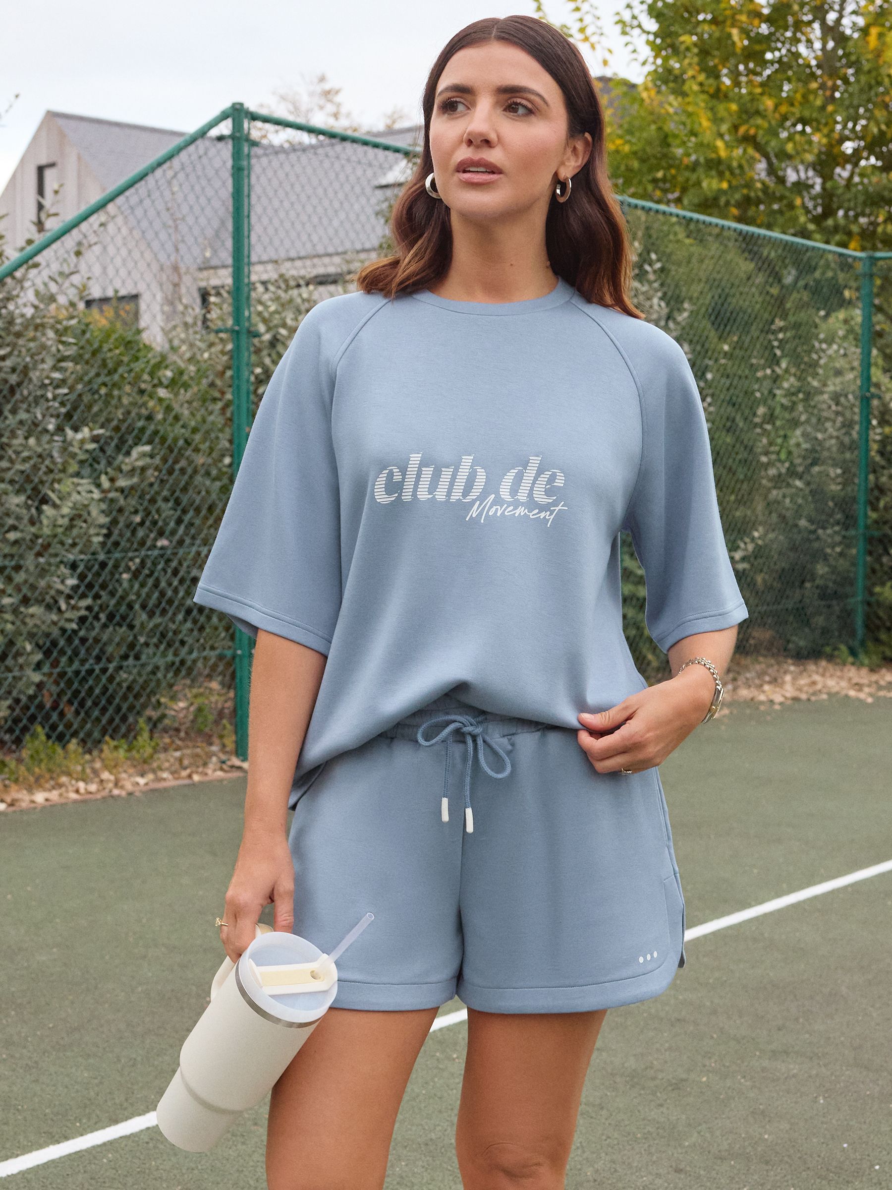 Buy Friends Like These Blue Studio Sweat Shorts from Next Canada
