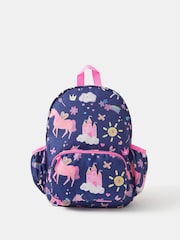 Angels By Accessorize Purple Girls Unicorn Print Backpack - Image 1 of 2