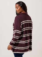 Roxa - Yours Curve Quater Zip Jumper - Imagem 2 de 5
