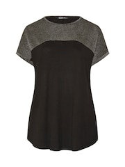 Top Yours Curve Colourblock Foil Shimmer - Imagem 5 de 5