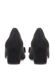 Schwarz - Jones Bootmaker Zelda Bow Detail Court Shoes - Bild 3 von 5