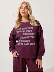 Yours Curve New York Locations T-Shirt - Imagem 1 de 5