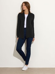 M&Co Black Shawl Collar Cardigan - Image 2 of 5