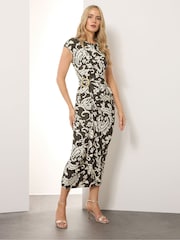 Long Tall Sally Paisley Buckle Midaxi Dress - Imagem 2 de 5