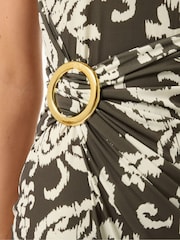 Long Tall Sally Paisley Buckle Midaxi Dress - Imagem 4 de 5