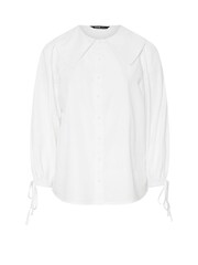 Yours Curve Statement Collar Poplin Top - Imagem 5 de 5