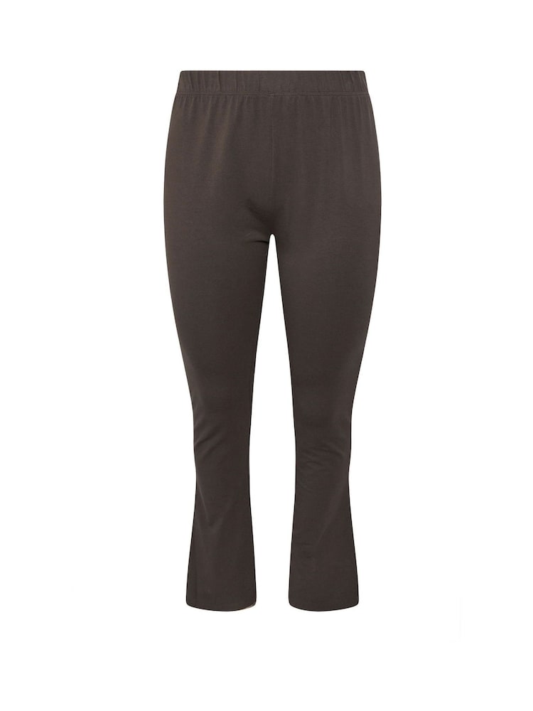 Castanho - Leggings Flare Yours Curve - Imagem 5 de 5