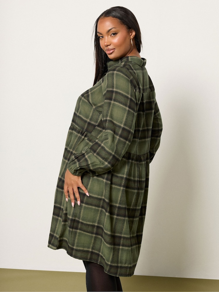 green check shirt dress Buy Yours Curve from Next USA white long maxi dress