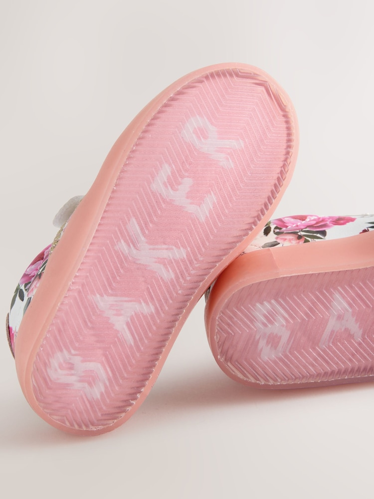 Baker by Ted Baker Tape Trainers with Gum Sole - Image 7 of 7