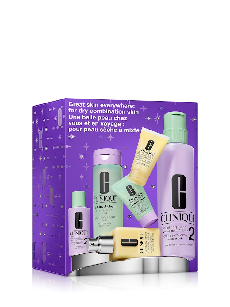 Clinique Great Skin Everywhere Set: For Dry Combination (Worth £139) - Image 1 of 6