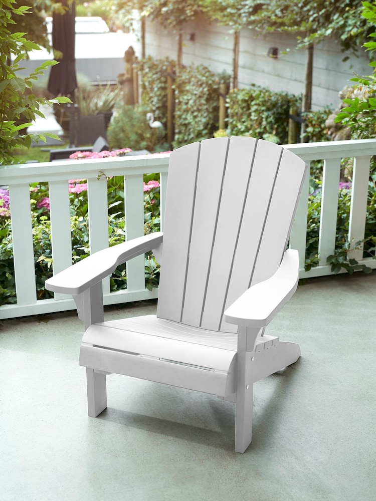 Keter Old Pink Troy Adirondack Chair - Image 1 of 6