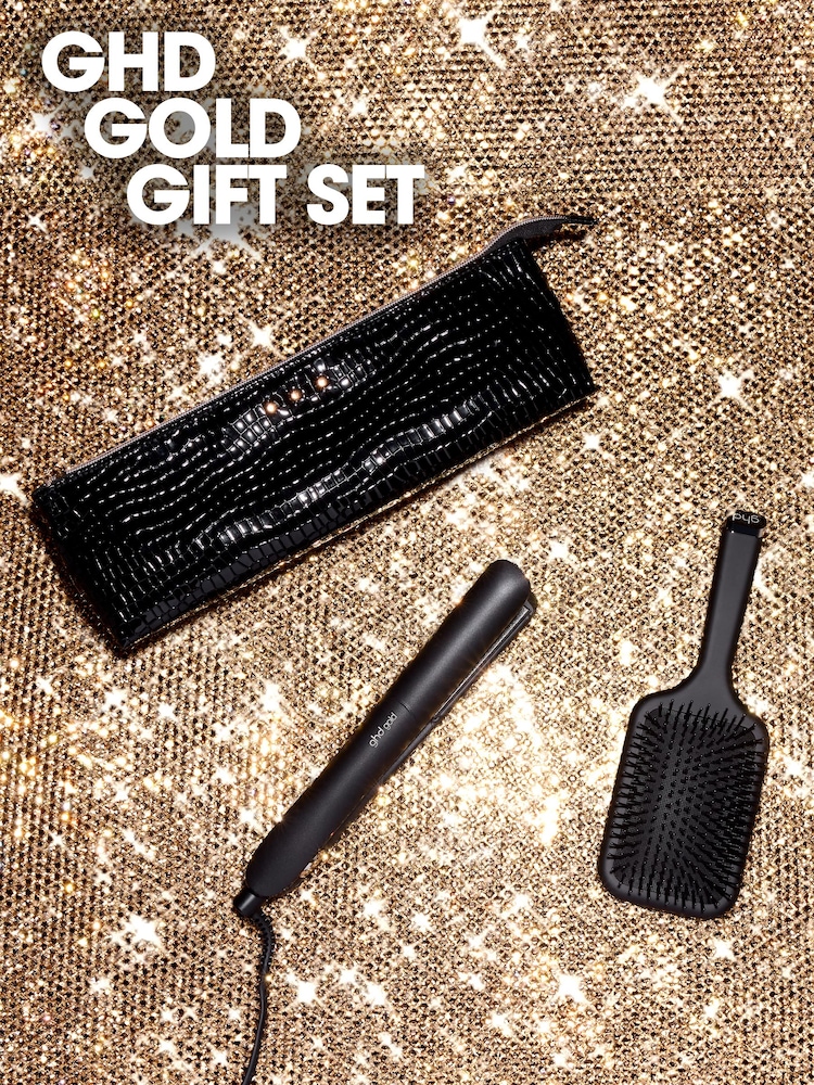 ghd Gold Styler Gift Set With Detangling Comb And Styler Bag (Worth £254) - Image 2 of 4 ghd Gold Styler Gift Set With Detangling Comb And Styler Bag (Worth £254) - Image 2 of 4