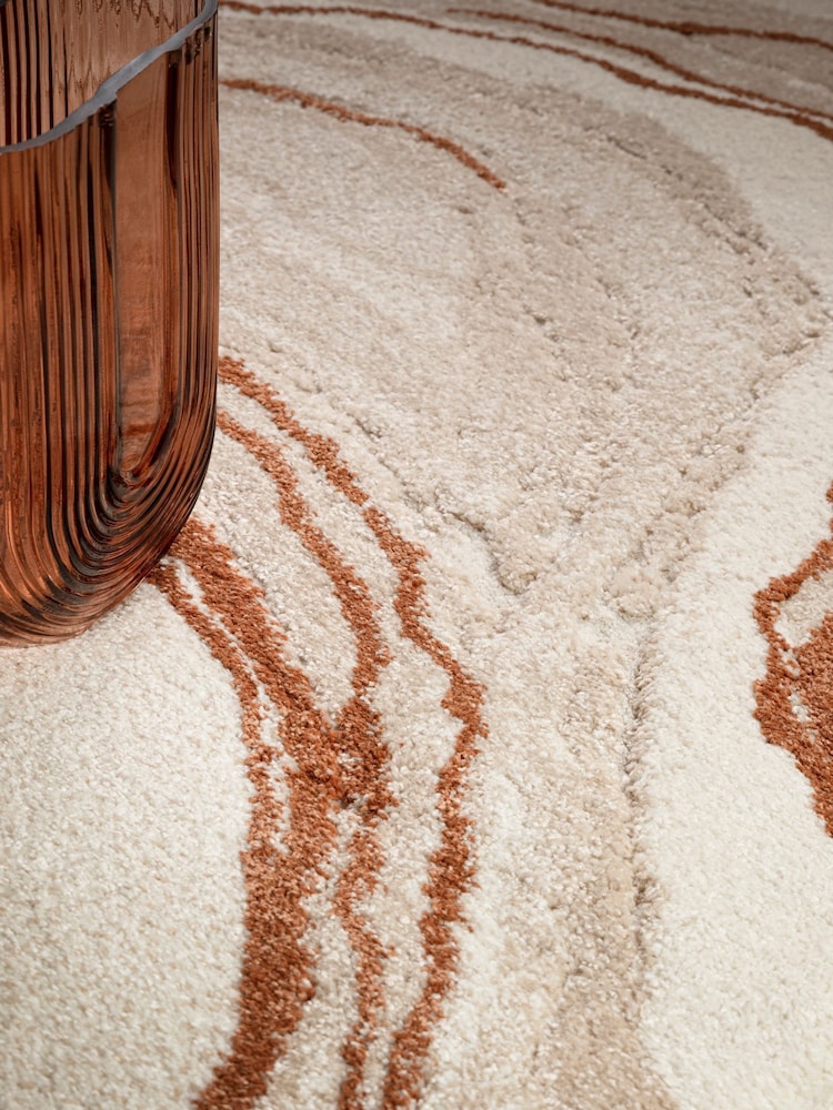 Asiatic Rugs Terracotta Mirage Quartz Rug - Image 2 of 6