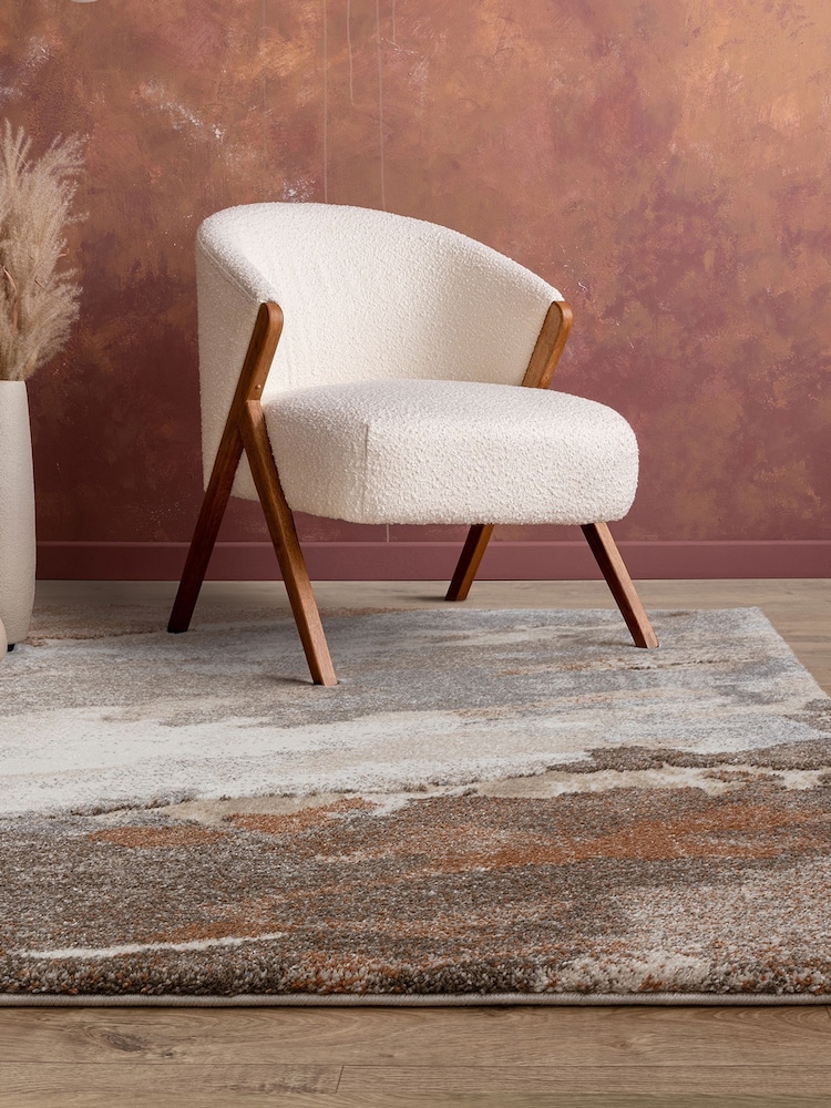 Asiatic Rugs Terracotta Mirage Blur Rug - Image 1 of 6