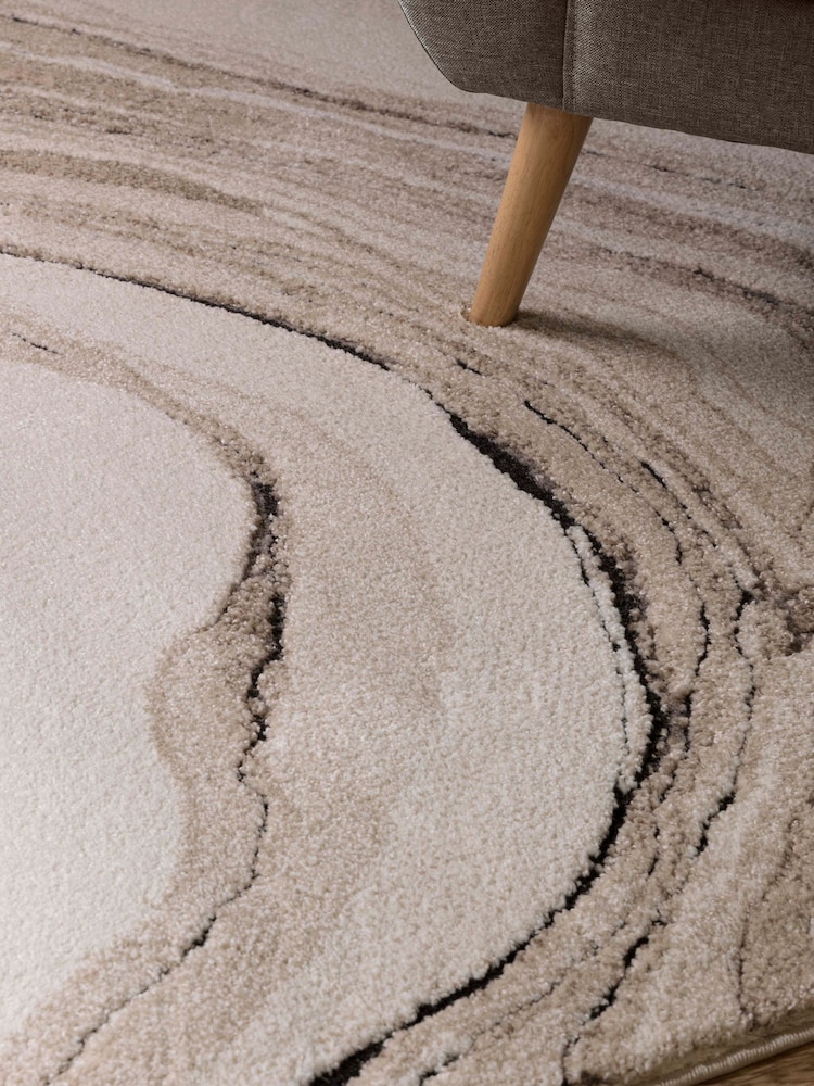 Asiatic Rugs Beige Mirage Quartz Rug - Image 2 of 6