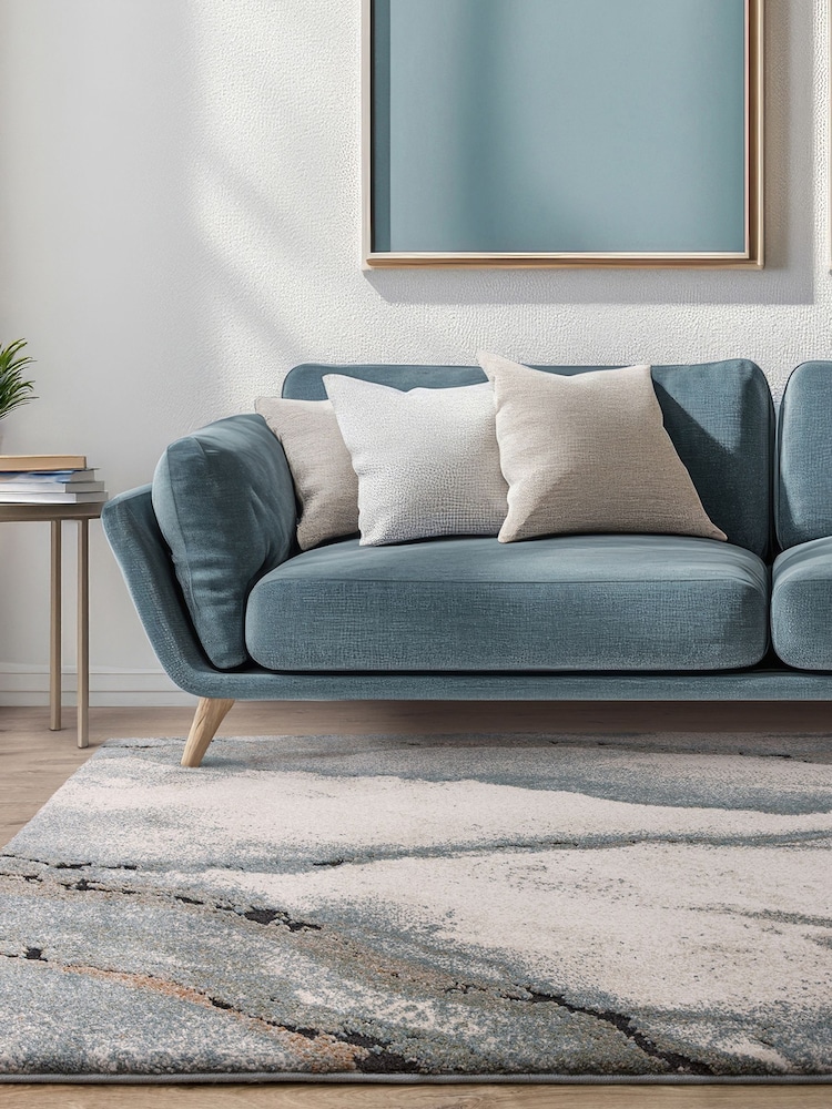 Asiatic Rugs Blue Mirage Oasis Rug - Image 1 of 6