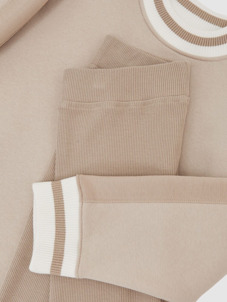 Reiss Neutral Jannie Oversized Sweatshirt - Image 4 of 4 Reiss Neutral Jannie Oversized Sweatshirt - Image 4 of 4