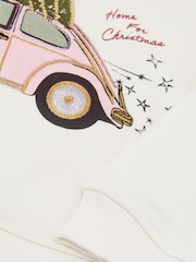 Reiss Ivory Eliza Sweatshirt - Image 5 of 5