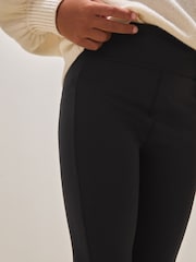 Reiss Black Barre 9-13 yrs Reiss | Royal Ballet Panel Leggings - Image 4 of 5