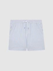 Reiss Soft Blue/White Bay Swim Shorts - Image 2 of 6