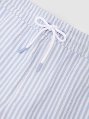 Reiss Soft Blue/White Bay Swim Shorts - Image 6 of 6