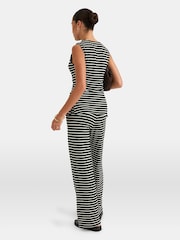 TALA Black Stripe Knit Trousers - Image 2 of 3