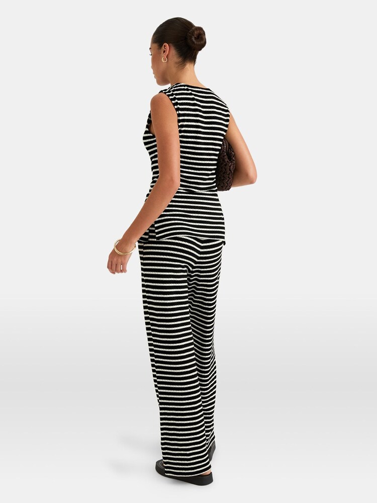 TALA Black Stripe Knit Trousers - Image 2 of 3