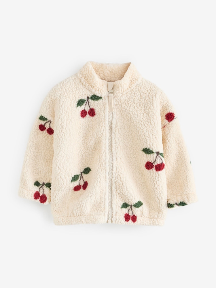 Konges Sløjd White Jody Teddy Jacket - Image 1 of 1