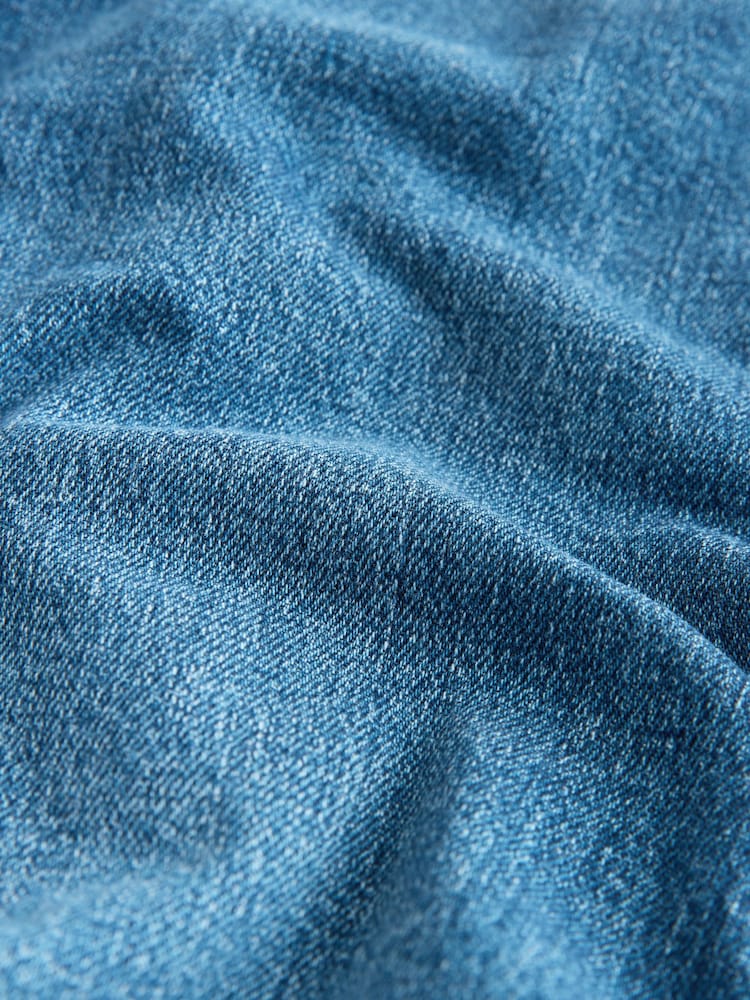 Dark Blue Stretch Boyfriend Jeans - Image 2 of 3