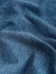 Dark Blue Stretch Boyfriend Jeans - Image 9 of 9