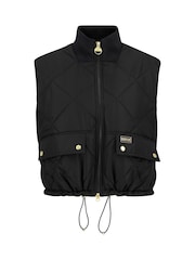 Barbour International Black Nia Gilet - Image 5 of 6