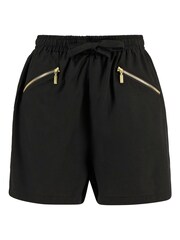 Barbour® International Black Brianna Shorts - Image 5 of 6