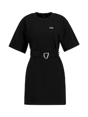 Barbour International Black Uma Mini Dress - Image 6 of 7