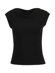 Barbour International Black Gigi Top - Image 6 of 7