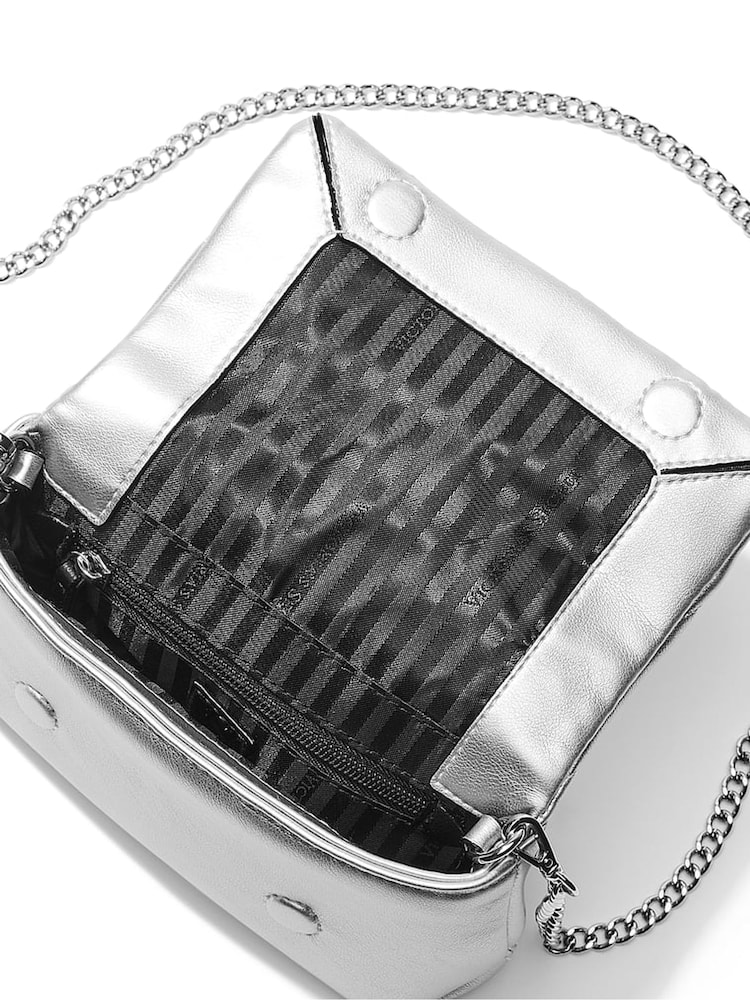 Victoria's Secret Silver Crossbody Bag - Image 4 of 4