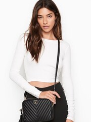 Victoria's Secret Black Crossbody Bag - Image 1 of 6