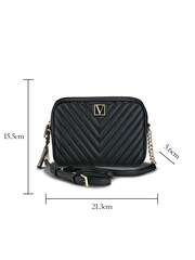 Victoria's Secret Black Crossbody Bag - Image 6 of 6