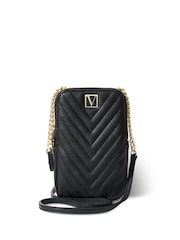 Victoria's Secret Black Lily Crossbody Phone Holder - Image 1 of 4