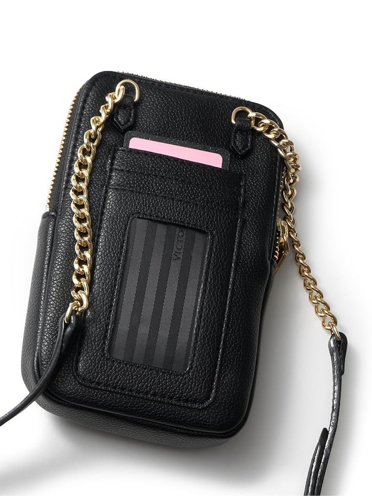 Victoria's Secret Black Lily Crossbody Phone Holder - Image 2 of 4