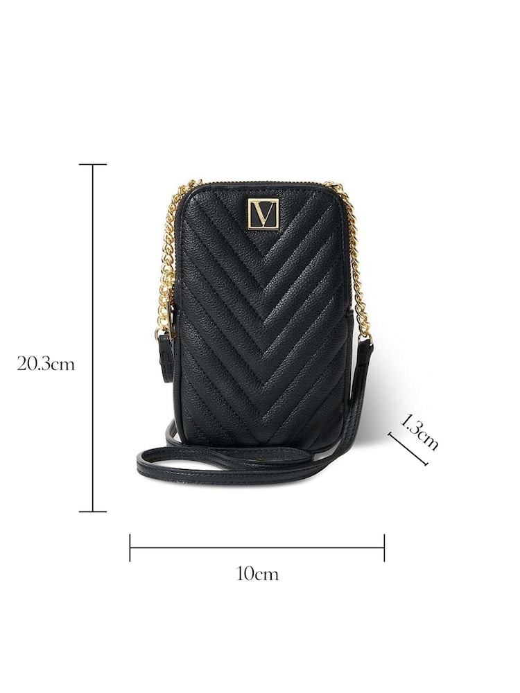 Victoria's Secret Black Lily Crossbody Phone Holder - Image 4 of 4