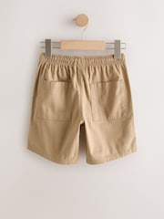 Tan/Navy Blue/Blush 3 Pack Shorts (3-16yrs) - Image 6 of 8