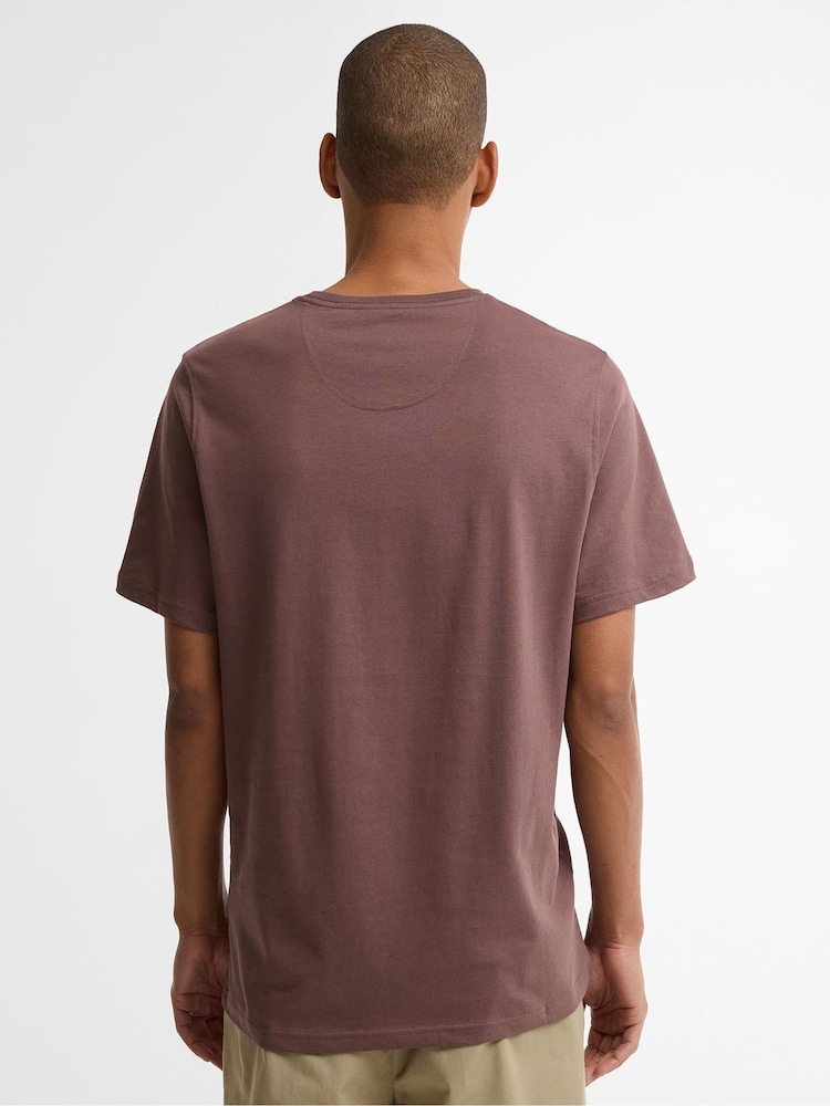 Barbour® Brown Preppy T-Shirt - Image 2 of 5