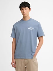 Barbour® Blue 1956 Graphic OS T-Shirt - Image 2 of 6